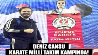 Edirneli Karateci Milli Takım Kampında!