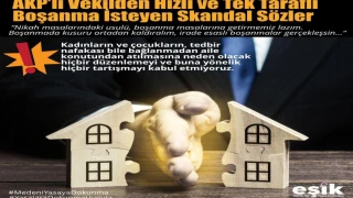 AKP’li Vekilden Hızlı ve Tek Taraflı Boşanma İsteyen Skandal Sözler