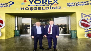 Kırklareli Ticaret ve Sanayi Odası Başkanları Ilık ile Özsan, “17. YÖREX Yöresel Ürünler Fuarı”nın Açılışına Katıldı
