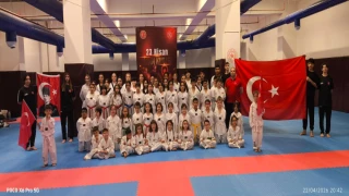 Kırklareli’nde 23 Nisan Coşkusu Taekwondo ile Yaşandı