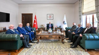 Vali Uğur Turan’a ziyaret…