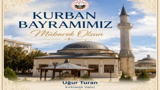 VALİ UĞUR TURAN’IN KURBAN BAYRAMI MESAJI