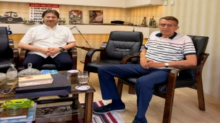 Kırklareli Ortak Akıl Derneği Başkanı Çakır’dan Şeker’e Hayırlı Olsun Ziyareti