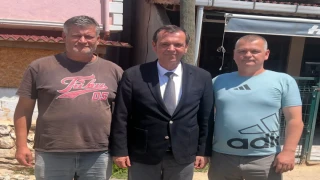 KÖY MUHTARLARINDAN BAŞKAN ÖZALP’E ZİYARET