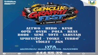 Lüleburgaz Gençlik ve Graffiti Festivali’ 4-5 Temmuz’da