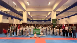 ULUSLARARASI UYUŞTURUCU İLE MÜCADELE GÜNÜ KAPSAMINDA TAEKWONDO ETKİNLİĞİ DÜZENLENDİ