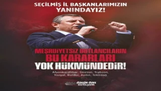 CHP Kırklareli İl Başkanı Bora Terzi: "Görevden Alma Kararları Bizim İçin Yok Hükmündedir"