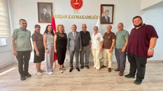Keşan Kent Konseyi Yürütme Kurulu'ndan Kamu Kurumlarına Nezaket Ziyaretleri