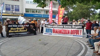 Lüleburgaz Emek ve Demokrasi Platformu'ndan NATO Protestosu