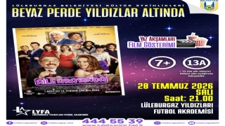 Lüleburgaz’da Beyaz Perde Yıldızlar Altında başlıyor!