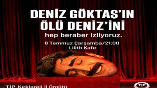 TİP Kırklareli'nden Deniz Göktaş'ın "Ölü Deniz" Gösterimi İçin İzleme Etkinliği