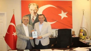 YARD. DOÇ. DR. CEVDET ŞANLI'DAN BAŞKAN ERCAN ÖZALP'E ZİYARET