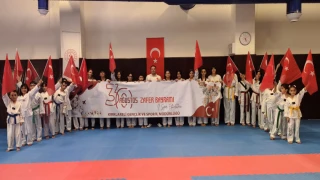 30 Ağustos Zafer Bayramı’nda Anlamlı Taekwondo Etkinliği 