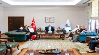 Kırklareli Azerbaycan Evi Derneği’nden Vali Uğur Turan’a Ziyaret