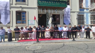 Kırklareli'nde "Konakta Sanat" Sanatseverlere kapılarını açtı.