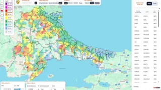 KIRKLARELİ'NDE ORMAN YANGINI ALARMI! 4 NOKTA KRİTİK RİSK ALTINDA