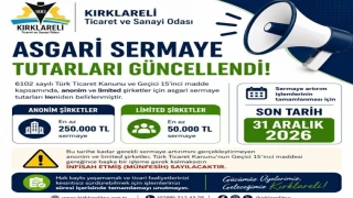 “Üyelerimizin Sermaye Artırım İşlemlerini 31 Aralık 2026’dan Önce Tamamlamaları Büyük Önem Taşımaktadır”