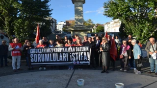 "ÇOCUKLARIMIZI KORUYAMAYAN DÜZENİN, SORUMLULARI İSTİFA"