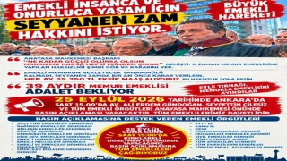 EMEKLİ MEMURLARDAN SEYYANEN ZAM TEPKİSİ: “39 AYDIR ADALET BEKLİYORUZ”