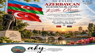 YAPRAK’TAN AZERBAYCAN EGEMENLİK GÜNÜ MESAJI