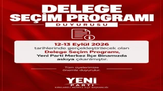Yeni Parti’de Kongre Takvimi Güncellendi
