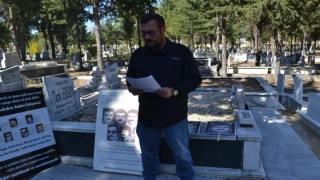FARUK ERSAN VE KIRKLARELİ'Lİ FEVZİ AZIRCI MEZARLARI BAŞINDA ANILDI.